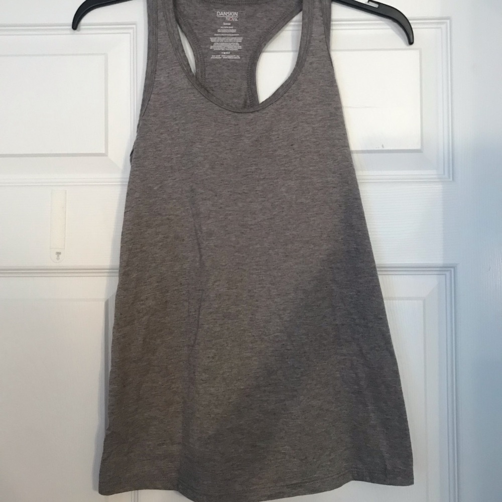Racerback Gray Tank - Danskin Now